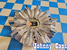 BIG BANG Wheels # CAP9088-C . Custom Wheel CHROME Center Cap  [57]  (QTY. 1)