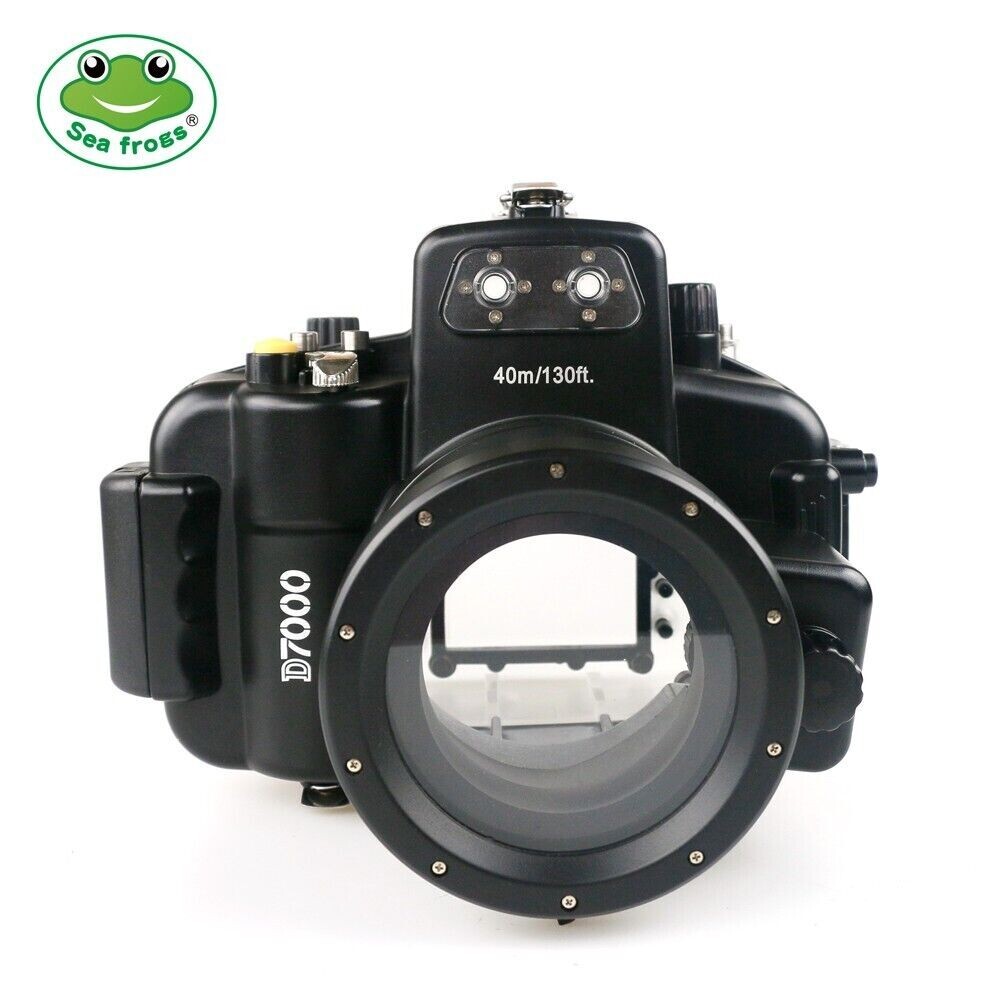 40M Waterproof Underwater Diving Housing Case for Nikon D7000 DSLR 1855mm LENS eBay