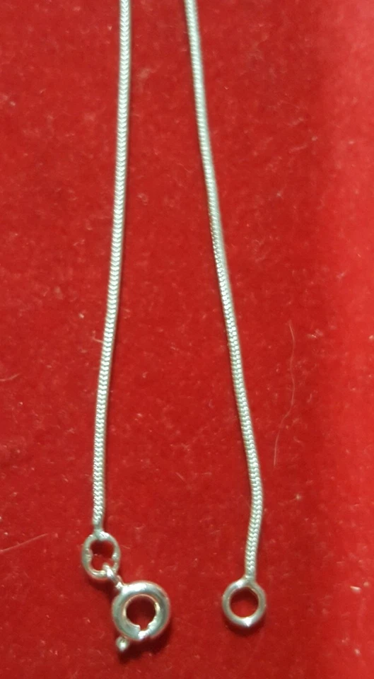 catenina in argento 925  cm. 50  uomo donna grammi 4.27 circa Spessa 1,10 Mm - Immagine 2 di 4