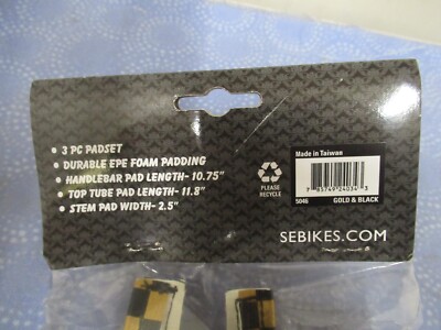 Bike Frame Protection Bike Pad Set SE BIKES FRAME PADSET FRAME