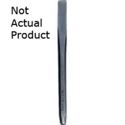 K Tool 73016 1/2 in. Flat Chisel. 6 in. Length