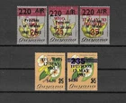 GUYANA 1983 SG 1092/1095 + 1095a MNH