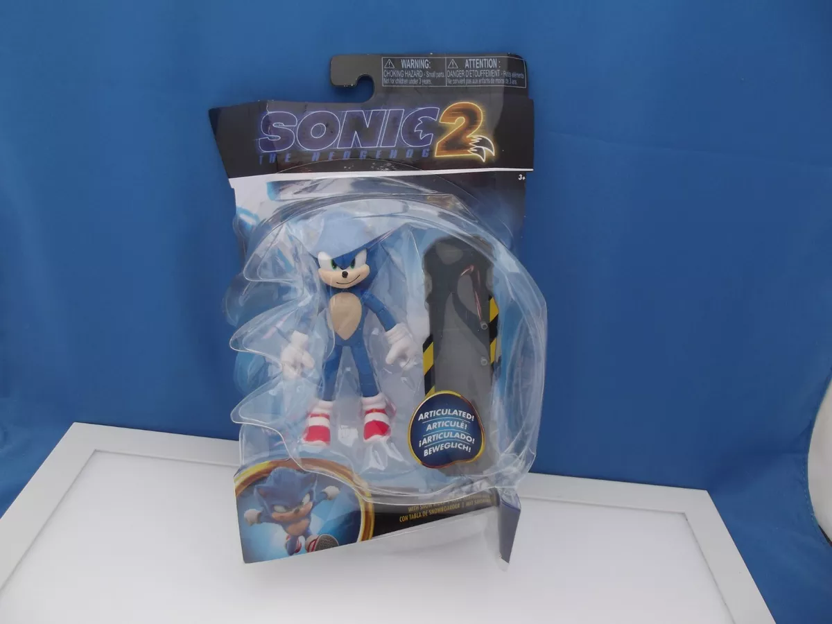  Sonic the Hedgehog 2 The Movie 4 Articulated Action