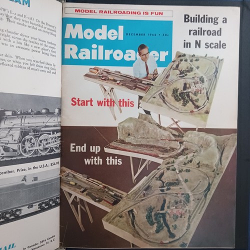 Model Railroader Magazine Complete Year 1966, 12 Issues + Binder + Free Shipping - Picture 14 of 14
