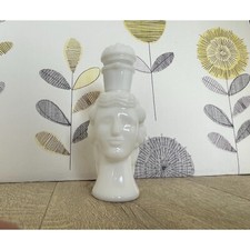 Avon milk glass Grecian Pitcher - Collectable glass perfume / oil bottle