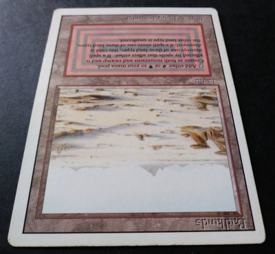 1x Badlands MTG **MP (Revised, English) Dual Land | eBay