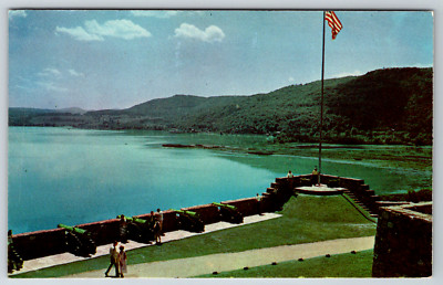 c1960s Fort Ticonderoga New York Lake Champlain Mountain Postcard Lot of 100