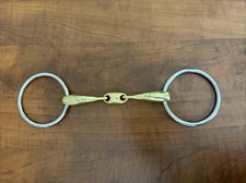 Neue Schule Team Up Salox Double Joint Loose Ring Snaffle BIT 5 "  125 mm/16mm