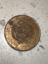 2005 Peru 1 Centimo coin