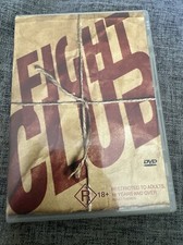 Fight Club Dvd 1999 Brad Pitt R 18+ Region 4