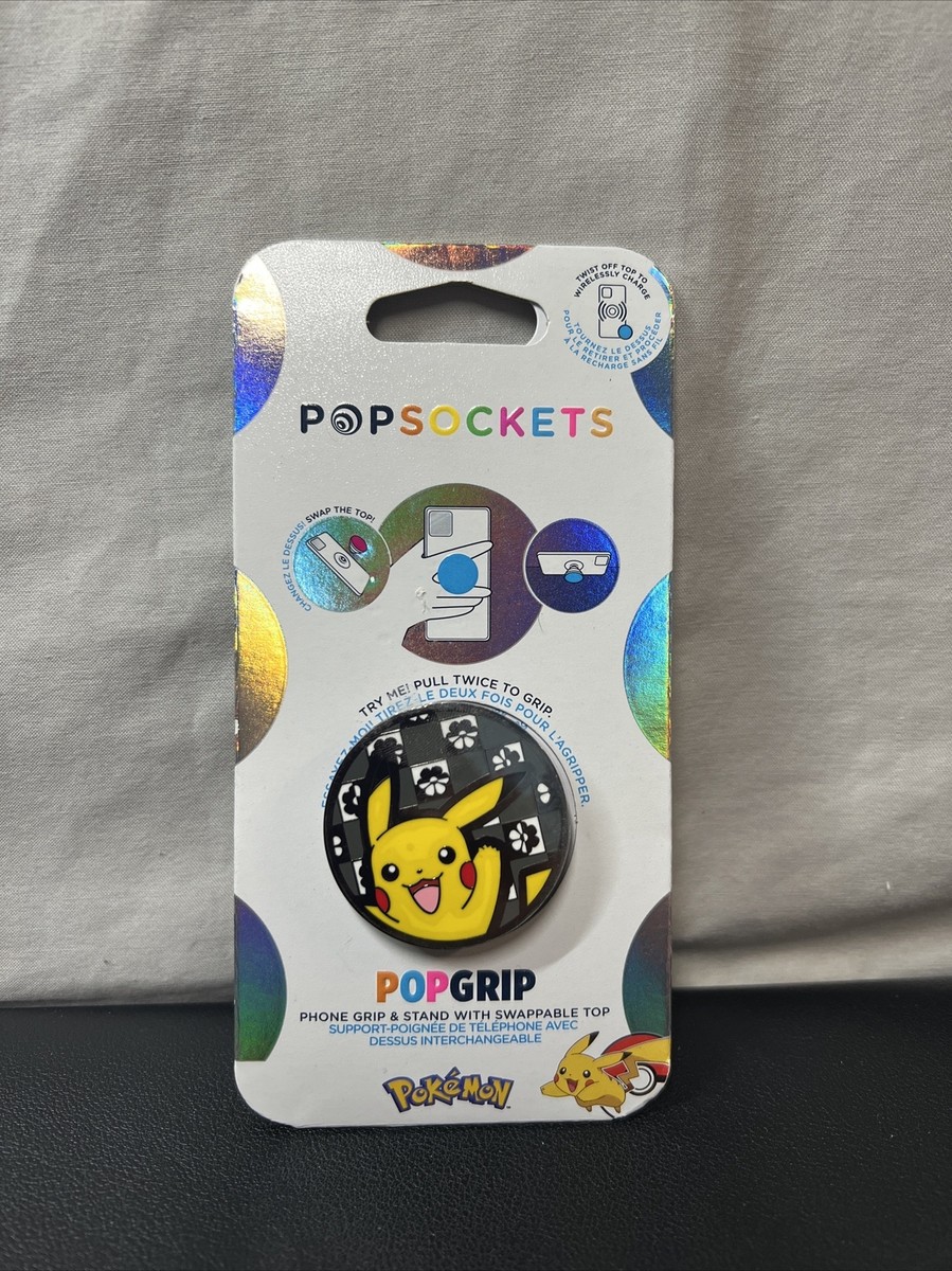 PopSockets Phone Grip Stand ENAMEL Pokemon Hey Pikachu POPGRIP Popsocket