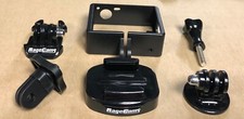 FRAME MOUNT CASE SLIDER BUCKLE FOR GOPRO HERO3 4 BLACK NAKED CAMERA-LCD BACPAC