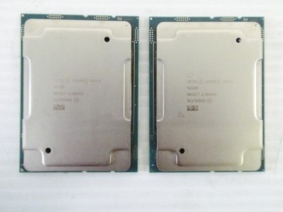 Pair Intel SRGZ7 Xeon Gold 5218R 20-Core 2.10GHz 27.5MB FCLGA3647 Server CPU