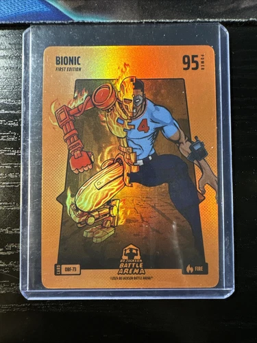 2024 Bo Jackson Battle Arena Bionic Orange Battlefoil #OBF-73