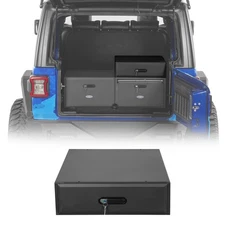 Storage Drawer Cargo Box Fit 15-25 Jeep Wrangler JK JL 21-25 Ford Bronco 4-Door