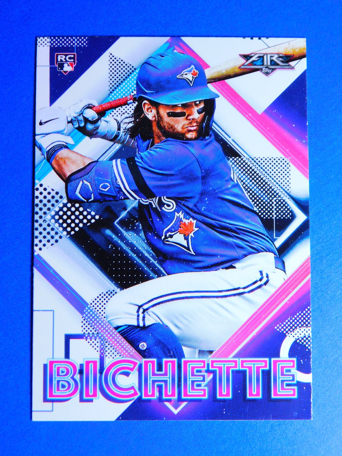 Bo Bichette 2020 Topps Fire #71 Toronto Blue Jays Rookie