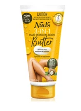 Nad's 3 in 1 Hair Removal Butter, Gentle & Soothing Hair Removal Cream