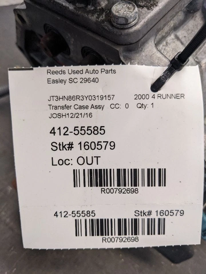 Caja de transferencia transmisión automática SR5 de 6 cilindros para 99-00 4 RUNNER 792698 Foto 2 de 4