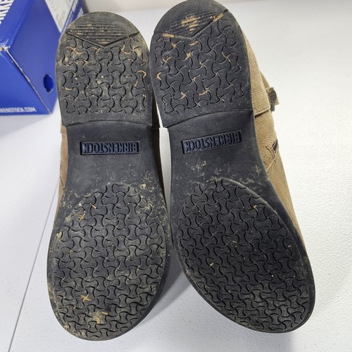 BIRKENSTOCK Stivaletti donna stivaletti SARNIA pelle tortora zip laterale 7/7,5 - 38 - Foto 2 di 9