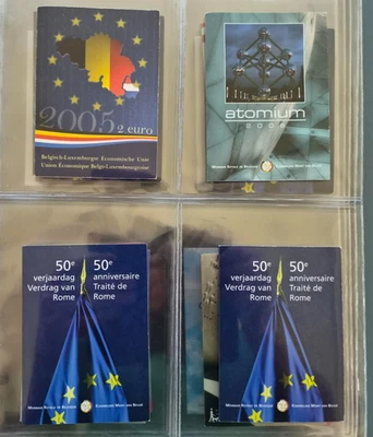 Belgique 2 euro Blister BU - Certaines années disponibles - Photo 1/4