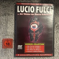 Lucio Fulci - 4 Unveröffentlichte Spielfilme - Horror Collection - DVD - FSK 18