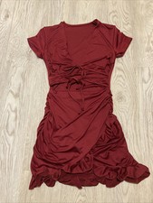 Burgundy  Dress￼