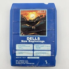 Dells - New Beginnings - Restored 8 Track Tape - New Pad and Splice