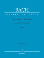 Johann Sebastian Bach | Ascension Oratorio Bwv 11 (2014) | Urtext Edition