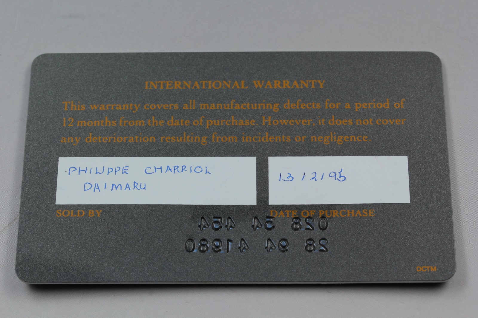 [Exc+5 Box w/Paper] PHILIPPE CHARRIOL 7007901 gold dial Quartz 24mm Womens Watch image 5