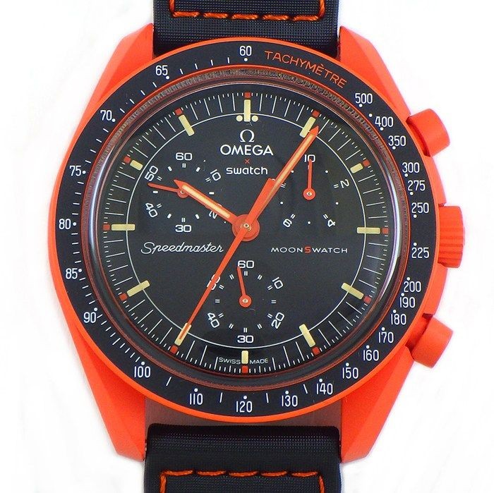 Swatch×OMEGA Speedmaster Mission on Earth LAVA