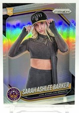 2025 Panini Prizm WNBA #142 Sarah Ashlee Barker Silver Rookie RC FREE SHIPPING