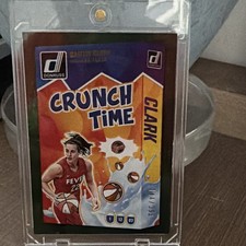 Panini 2025 Donruss WNBA Caitlin Clark Crunch Time Insert #5 Indiana Fever