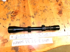 Weaver V8 Scope 2.5-8 X 40 & Weaver Adjustable Mounts, not the multi range model