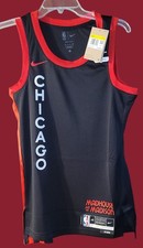 NBA/NIKE Collaboration Chicago Bulls Team Issued 2023-24 City Edition jersey  40