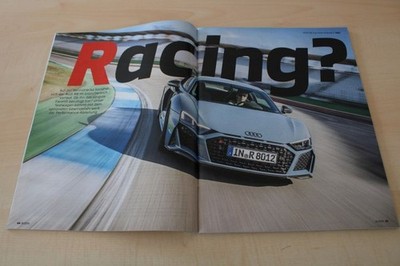 Auto Motor Sport AMS 08/2019 Audi R8 Coupe 5.2 V10 Performance mit 620PS im TEST