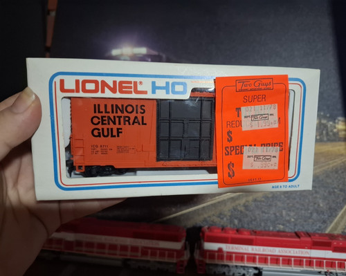Coche de carga Lionel HO Illinois Central Gulf - 5-8711 | Condition: Used
