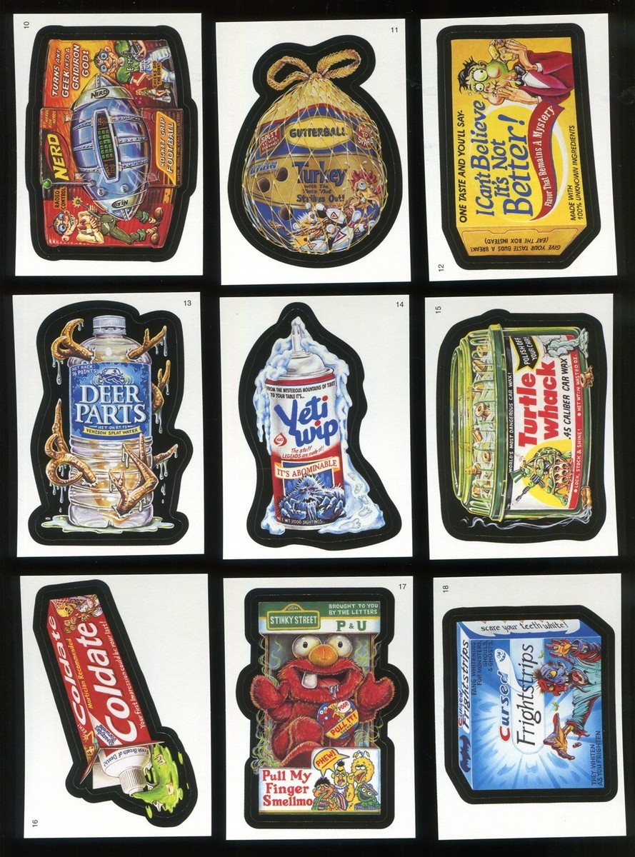 2006 Topps Wacky Packages Series 3 (54 of 55) - Artist Signed x3