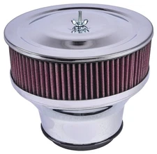 JEGS 50044 Velocity Stack [Round Air Filter]