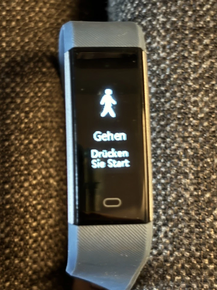 Fitnessuhr Fitnesstracker Yamay schwarz USB VeryFitPro App-nutzbar Anleitung - Bild 3 von 4
