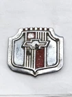 1942 Small Chevrolet Radiator Stone Guard Emblem. Vintage Original