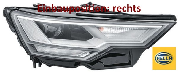 Hella 1ZX013376-121 Hauptscheinwerfer Rechts Scheinwerfer FüR Audi-image