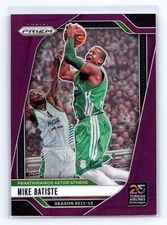 Mike Batiste 2024-25 Panini Prizm EuroLeague #98 Purple Prizms #/99