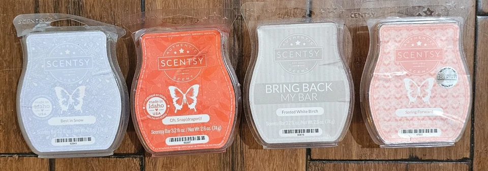 Scentsy 3.2 oz Wax Melts 8 Bar Assorted Packs Mixed Scents Lot of 26 READ - Image 4 of 4