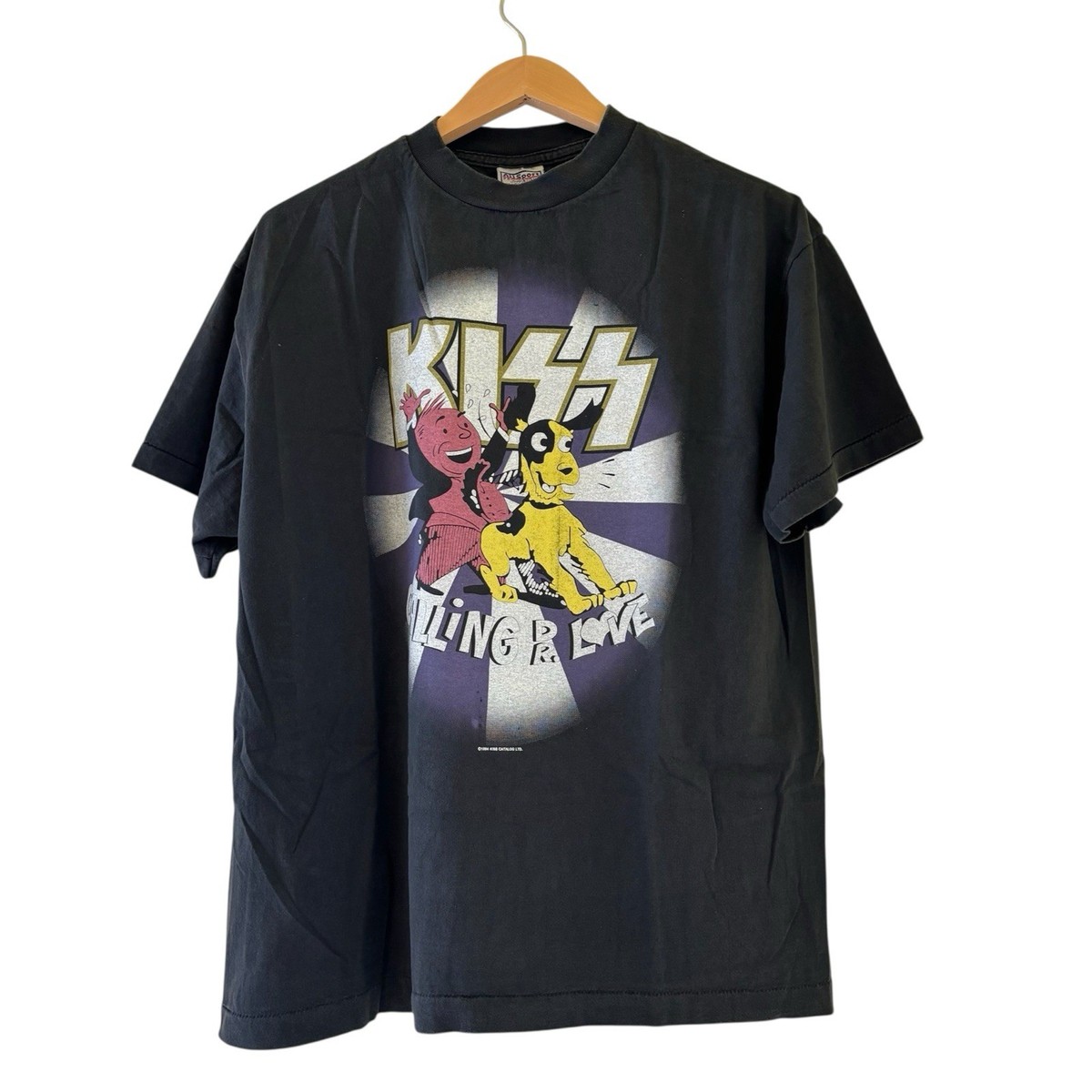 KISS CALLING R. LOVE Tシャツ 1994 Kiss “Calling Dr Love” T-Shirt Rock Band Tee Allsport 90s