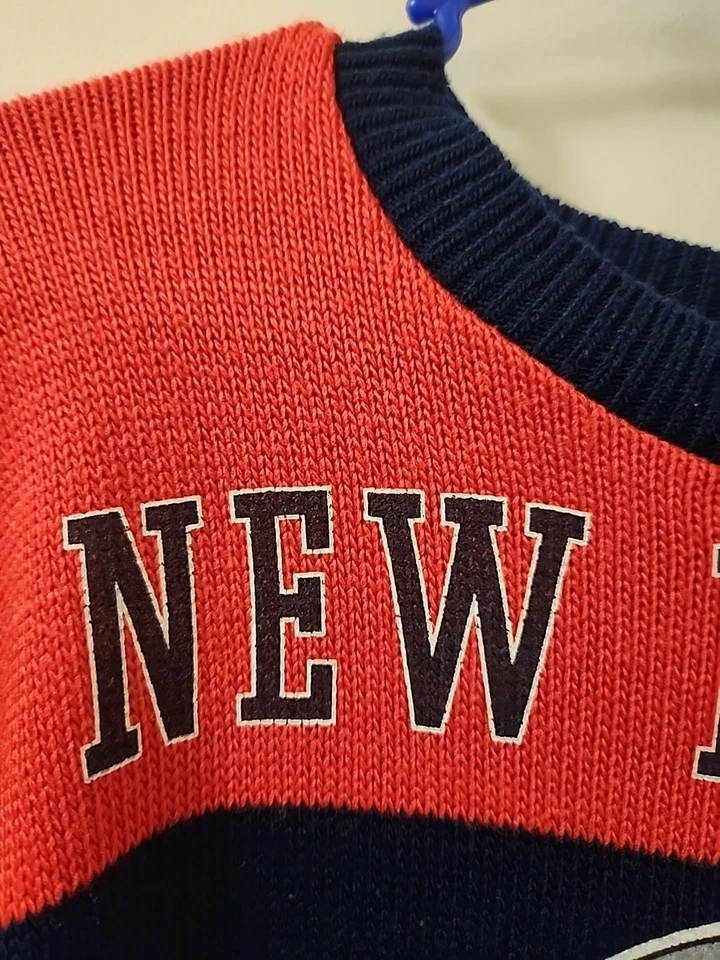 Suéter tejido Junk Food NE Patriots unisex mediano Foto 2 de 4