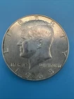 1965 Kennedy Half Dollar 40% Silver AU Circulated Strong Details (#1)