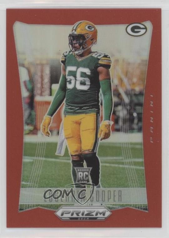 2024 Panini Prizm Deca Red Prizm /199 Edgerrin Cooper #117 2h5