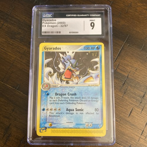 Gyarados graded CGC 9 for sale on eBay
