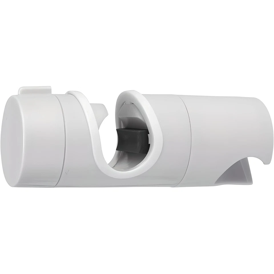 Croydex Universal Riser Rail Slider White Adjustable Shower Head Bracket Fit