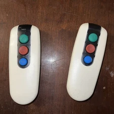 2 Minivator Handicare 3 Button Remote Controls Infra Red ( Red Coded)